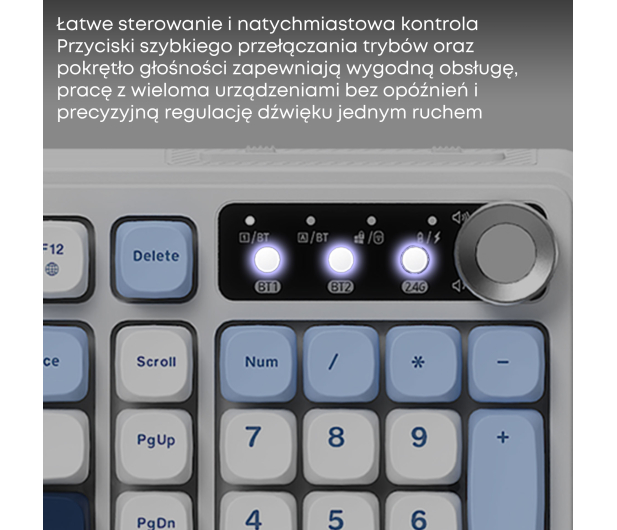 Ajazz AF98 PLUS biała - 1536381 - zdjęcie 11
